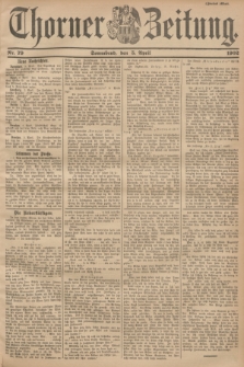 Thorner Zeitung. 1902, Nr. 79 (5 April) - Zweites Blatt