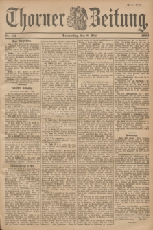 Thorner Zeitung. 1902, Nr. 107 (8 Mai) - Zweites Blatt