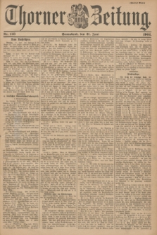 Thorner Zeitung. 1902, Nr. 143 (21 Juni) - Zweites Blatt