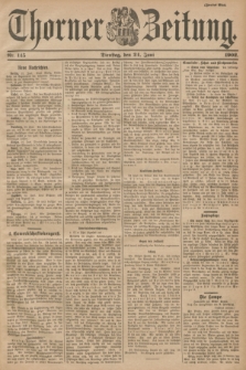 Thorner Zeitung. 1902, Nr. 145 (24 Juni) - Zweites Blatt