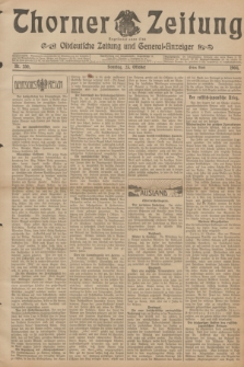 Thorner Zeitung : Ostdeutsche Zeitung und General-Anzeiger. 1904, Nr. 250 (23 Oktober) - Erstes Blatt + dod.