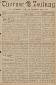 Thorner Zeitung : Ostdeutsche Zeitung und General-Anzeiger. 1904, Nr. 250 (23 Oktober) - Zweites Blatt
