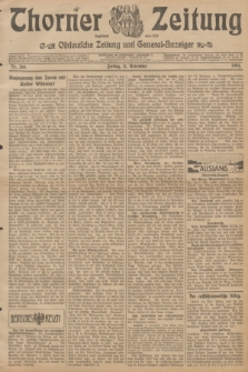Thorner Zeitung : Ostdeutsche Zeitung und General-Anzeiger. 1904, Nr. 266 (11 November) + dod.