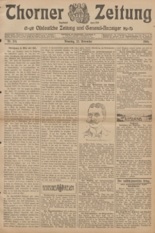 Thorner Zeitung : Ostdeutsche Zeitung und General-Anzeiger. 1904, Nr. 274 (22 November) + dod.