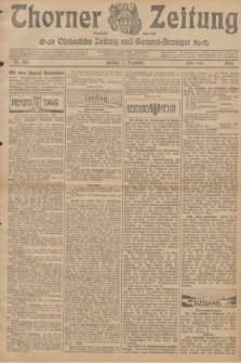 Thorner Zeitung : Ostdeutsche Zeitung und General-Anzeiger. 1904, Nr. 283 (2 Dezember) - Erstes Blatt + dod.