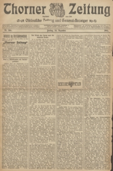 Thorner Zeitung : Ostdeutsche Zeitung und General-Anzeiger. 1904, Nr. 306 (30 Dezember) + dod.