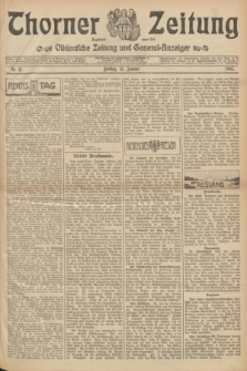 Thorner Zeitung : Ostdeutsche Zeitung und General-Anzeiger. 1905, Nr. 11 (13 Januar) + dod.