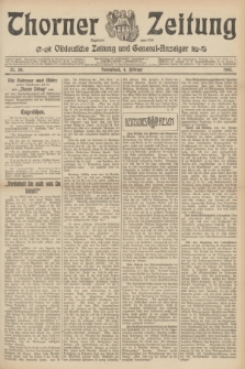 Thorner Zeitung : Ostdeutsche Zeitung und General-Anzeiger. 1905, Nr. 30 (4 Februar) + dod.