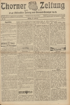 Thorner Zeitung : Ostdeutsche Zeitung und General-Anzeiger. 1905, Nr. 35 (10 Februar) + dod.