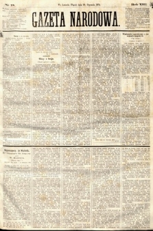 Gazeta Narodowa. 1874, nr 18