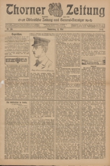 Thorner Zeitung : Ostdeutsche Zeitung und General-Anzeiger. 1905, Nr. 110 (11 Mai) + dod.