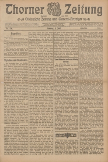 Thorner Zeitung : Ostdeutsche Zeitung und General-Anzeiger. 1905, Nr. 130 (4 Juni) - Erstes Blatt