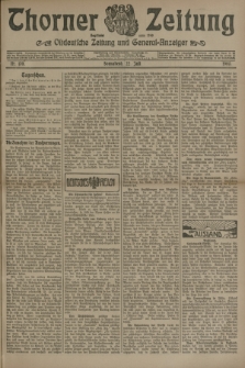 Thorner Zeitung : Ostdeutsche Zeitung und General-Anzeiger. 1905, Nr. 170 (22 Juli) + dod.