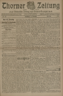 Thorner Zeitung : Ostdeutsche Zeitung und General-Anzeiger. 1905, Nr. 277 (25 November) - Erstes Blatt