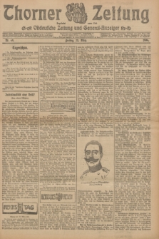 Thorner Zeitung : Ostdeutsche Zeitung und General-Anzeiger. 1906, Nr. 69 (23 März) + dod.