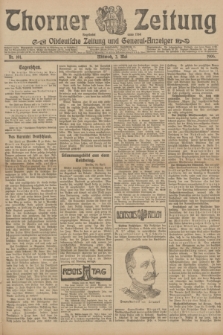 Thorner Zeitung : Ostdeutsche Zeitung und General-Anzeiger. 1906, Nr. 101 (2 Mai) + dod.