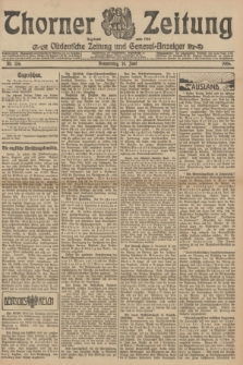 Thorner Zeitung : Ostdeutsche Zeitung und General-Anzeiger. 1906, Nr. 136 (14 Juni) + dod.