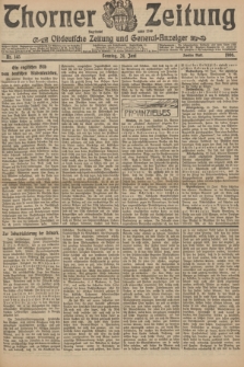 Thorner Zeitung : Ostdeutsche Zeitung und General-Anzeiger. 1906, Nr. 145 (24 Juni) - Zweites Blatt