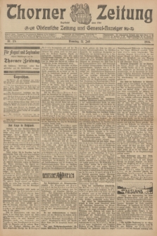 Thorner Zeitung : Ostdeutsche Zeitung und General-Anzeiger. 1906, Nr. 176 (31 Juli) + dod.