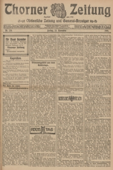 Thorner Zeitung : Ostdeutsche Zeitung und General-Anzeiger. 1906, Nr. 274 (23 November) + dod.