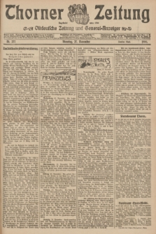 Thorner Zeitung : Ostdeutsche Zeitung und General-Anzeiger. 1906, Nr. 277 (27 November) - Zweites Blatt