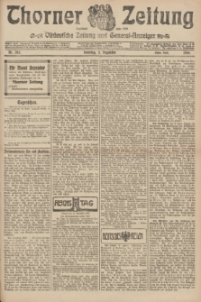 Thorner Zeitung : Ostdeutsche Zeitung und General-Anzeiger. 1906, Nr. 282 (2 Dezember) - Erstes Blatt + dod.