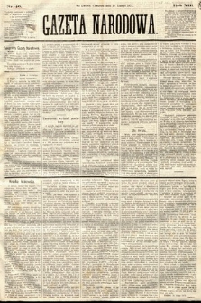 Gazeta Narodowa. 1874, nr 40