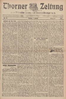Thorner Zeitung : Ostdeutsche Zeitung und General-Anzeiger. 1907, Nr. 29 (3 Februar) - Zweites Blatt