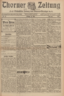 Thorner Zeitung : Ostdeutsche Zeitung und General-Anzeiger. 1907, Nr. 121 (26 Mai) - Erstes Blatt + dod.