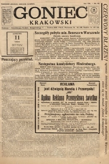 Goniec Krakowski. 1925, nr 85