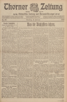 Thorner Zeitung : Ostdeutsche Zeitung und General-Anzeiger. 1919, Nr. 35 (11 Februar)