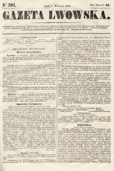 Gazeta Lwowska. 1853, nr 204