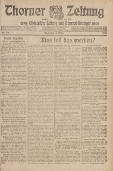 Thorner Zeitung : Ostdeutsche Zeitung und General-Anzeiger. 1919, Nr. 53 (4 März)