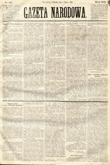 Gazeta Narodowa. 1874, nr 49