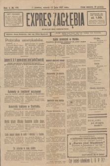 Expres Zagłębia : niezależny organ demokratyczny. R.2, № 159 (12 lipca 1927)