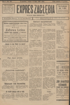 Expres Zagłębia : niezależny organ demokratyczny. R.2, № 163 (16 lipca 1927)