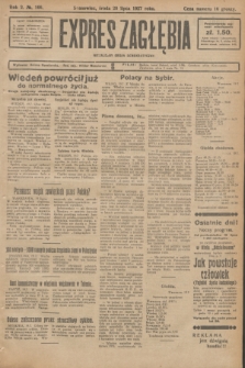 Expres Zagłębia : niezależny organ demokratyczny. R.2, № 166 (20 lipca 1927)