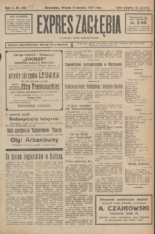 Expres Zagłębia : niezależny organ demokratyczny. R.2, № 183 (9 sierpnia 1927)