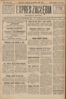 Expres Zagłębia : organ niezależny demokratyczny. R.2, № 188 (14 sierpnia 1927) + dod.
