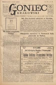 Goniec Krakowski. 1925, nr 89