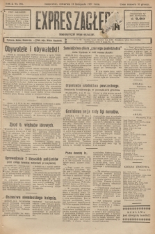 Expres Zagłębia : demokratyczny organ niezależny. R.2, № 261 (10 listopada 1927)