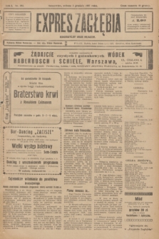 Expres Zagłębia : demokratyczny organ niezależny. R.2, nr 281 (3 grudnia 1927)