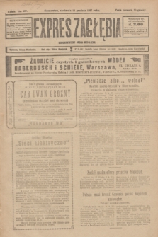 Expres Zagłębia : demokratyczny organ niezależny. R.2, nr 287 (11 grudnia 1927)