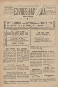 Expres Zagłębia : demokratyczny organ niezależny. R.2, nr 290 (15 grudnia 1927)