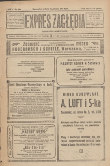 Expres Zagłębia : demokratyczny organ niezależny. R.2, № 298 (24 grudnia 1927)