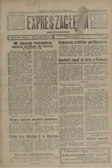 Expres Zagłębia : demokratyczny organ niezależny. R.3, nr 33 (10 lutego 1928) + dod.