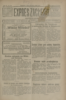 Expres Zagłębia : demokratyczny organ niezależny. R.3, nr 40 (18 lutego 1928)