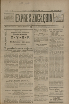 Expres Zagłębia : demokratyczny organ niezależny. R.3, nr 77 (29 marca 1928)