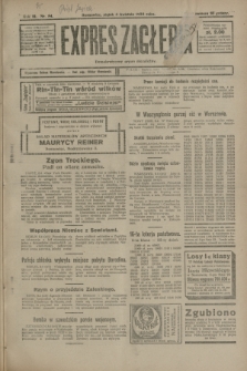 Expres Zagłębia : demokratyczny organ niezależny. R.3, nr 84 (6 kwietnia 1928)