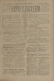 Expres Zagłębia : demokratyczny organ niezależny. R.3, nr 90 (15 kwietnia 1928)